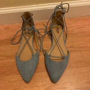 Ballet Lace Up Flats